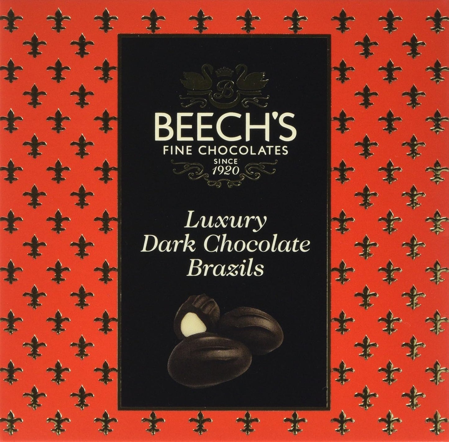Beech's Fine Chocolate Luxury Dark Chocolate Brazils 90 g - Chocolate Gifts Heaven