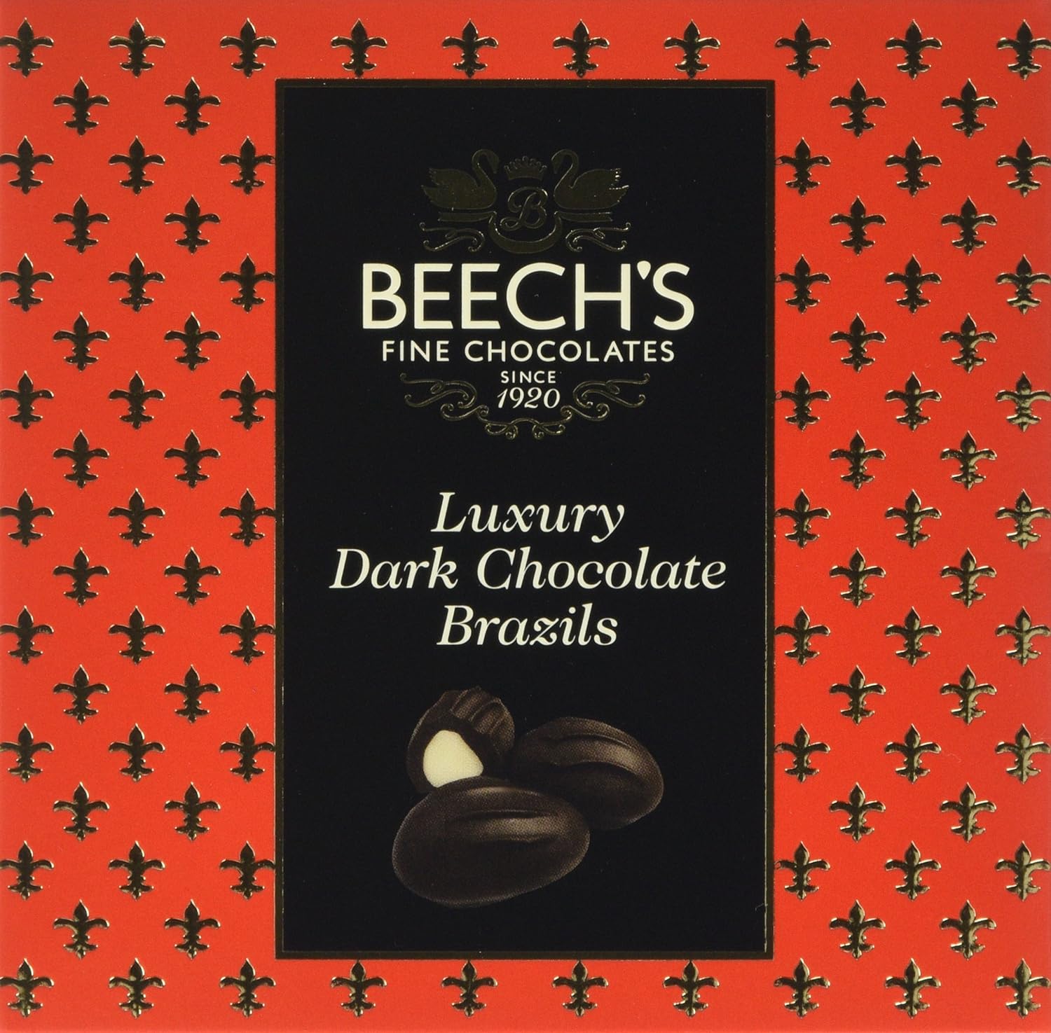 Beech's Fine Chocolate Luxury Dark Chocolate Brazils 90 g - Chocolate Gifts Heaven