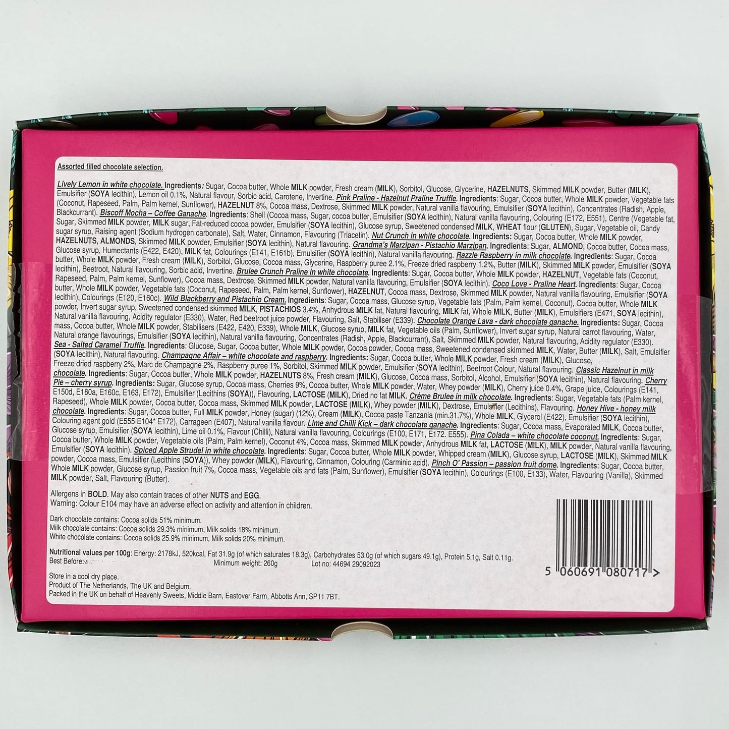 CocoLakka | 20 Enchanting Hand Picked Chocolates Gifts for Women | Finest Artisan Chocolate Gift Box Set | Hand Made English & Belgian Luxury Chocolates for Fathers Day, Birthday Him Her - Chocolate Gifts Heaven