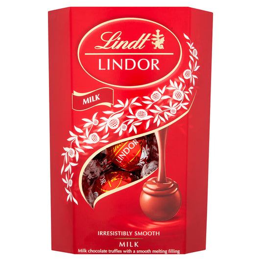 Lindor Chocolate Truffles in 4 Varieties, 4 X 200G