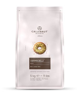 Callebaut milk chocolate vermicelli 5kg