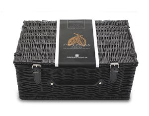 Empty Large Wicker Chocolate Gift Hamper - Large empty wicker hamper box to fill