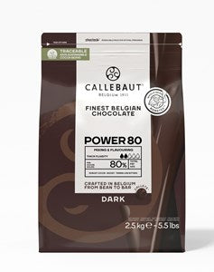 Callebaut Dark Chocolate Chips (callets) Power 80%