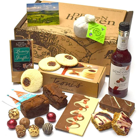 Chocolates & Cake Hamper - Chocolate Gifts Heaven