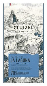 Cluizel, La Laguna, 70% dark chocolate bar - Chocolate Gifts Heaven