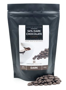54% Dark Chocolate Chips - Small 200g bag - Chocolate Gifts Heaven