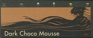 Dark Choco Mousse packaging with a brown and black design.