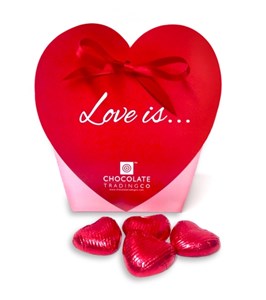 Branded Heart Shaped Gift Pack - Chocolate Gifts Heaven