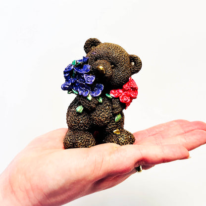 Teddy Bear with Flowers