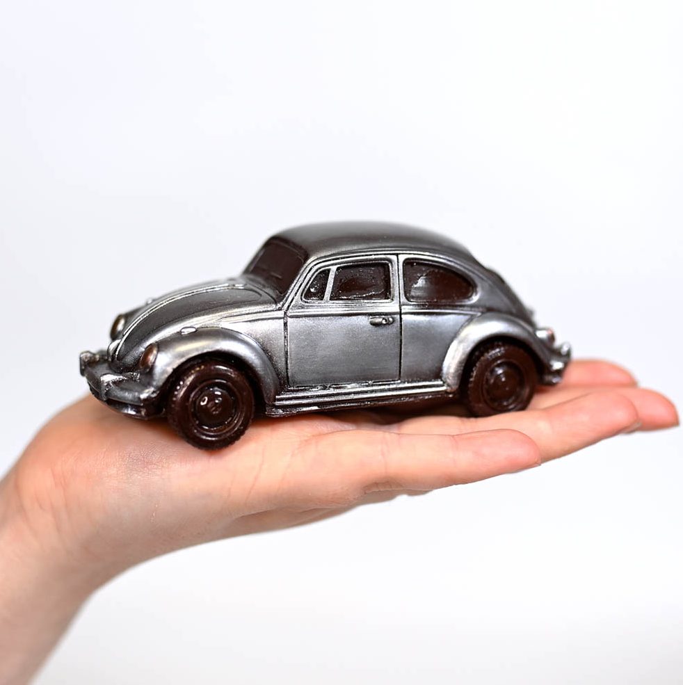 Chocolate Scale Model VW Beetle Ca
