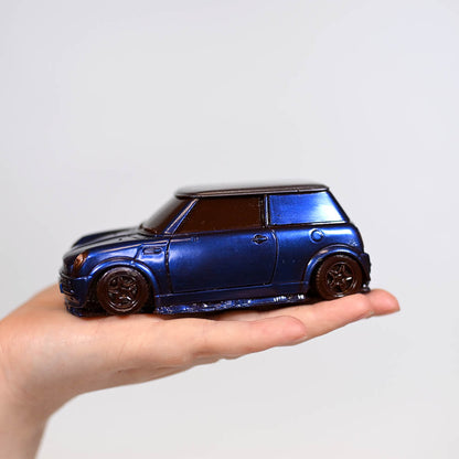 Chocolate Scale Model Mini Cooper Car