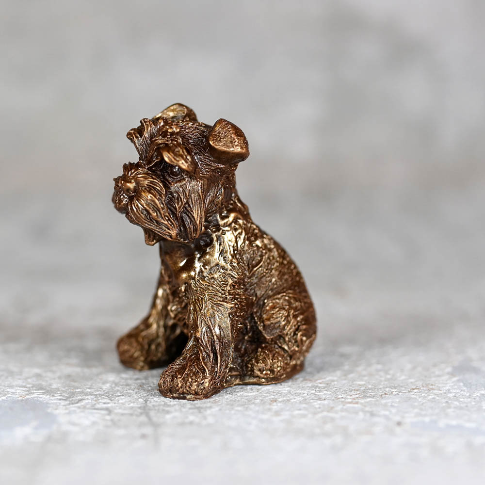 High Definition 3D Chocolate Terrier Dog