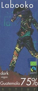 Zotter, Labooko Guatemala, 75% dark chocolate bar - Chocolate Gifts Heaven