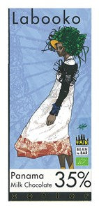 Zotter, Labooko Panama, 35% milk chocolate bar - Chocolate Gifts Heaven