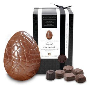 Oeuf Caramel, Superior Selection milk chocolates Easter egg - Large 329g