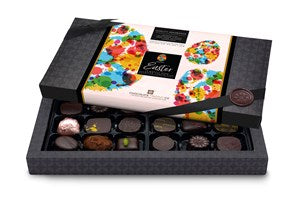 Easter Superior Selection, 18 Mostly Dark Chocolate Gift Box - Personalised 18 Box
