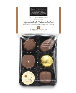 6 Milk Chocolate Selection Gift Pack - Chocolate Gifts Heaven