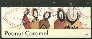 Peanut Caramel candy wrapper with decorative design
