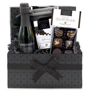 Dark Chocolate & Prosecco Mini Gift Hamper - Chocolate Gifts Heaven