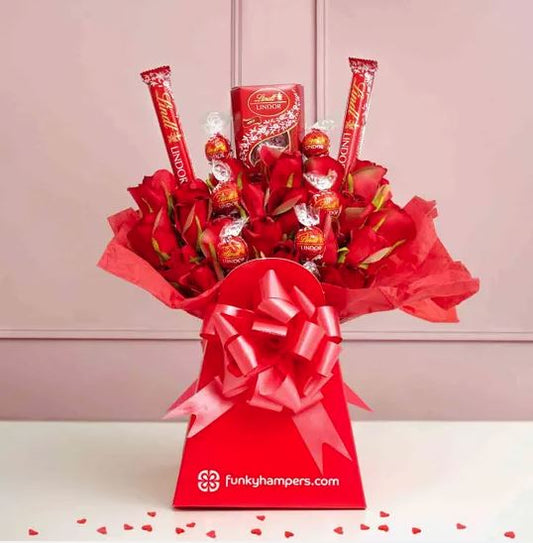 Funky Hampers Lindor Chocolate Bouquet
