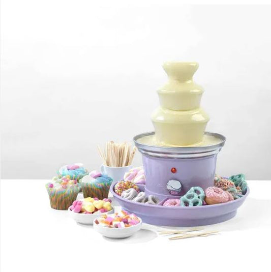 Giles & Posner EK3428GSPP Electric Chocolate Fountain - Purple
