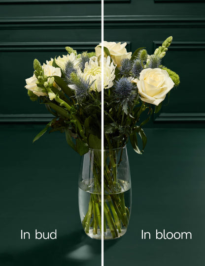 Rose & Thistle Bouquet with Chocolate Florentines - Chocolate Gifts Heaven