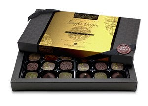 Superior Selection, 18 Single Origin Chocolate Ganaches Gift Box - Personalised 18 box - Chocolate Gifts Heaven