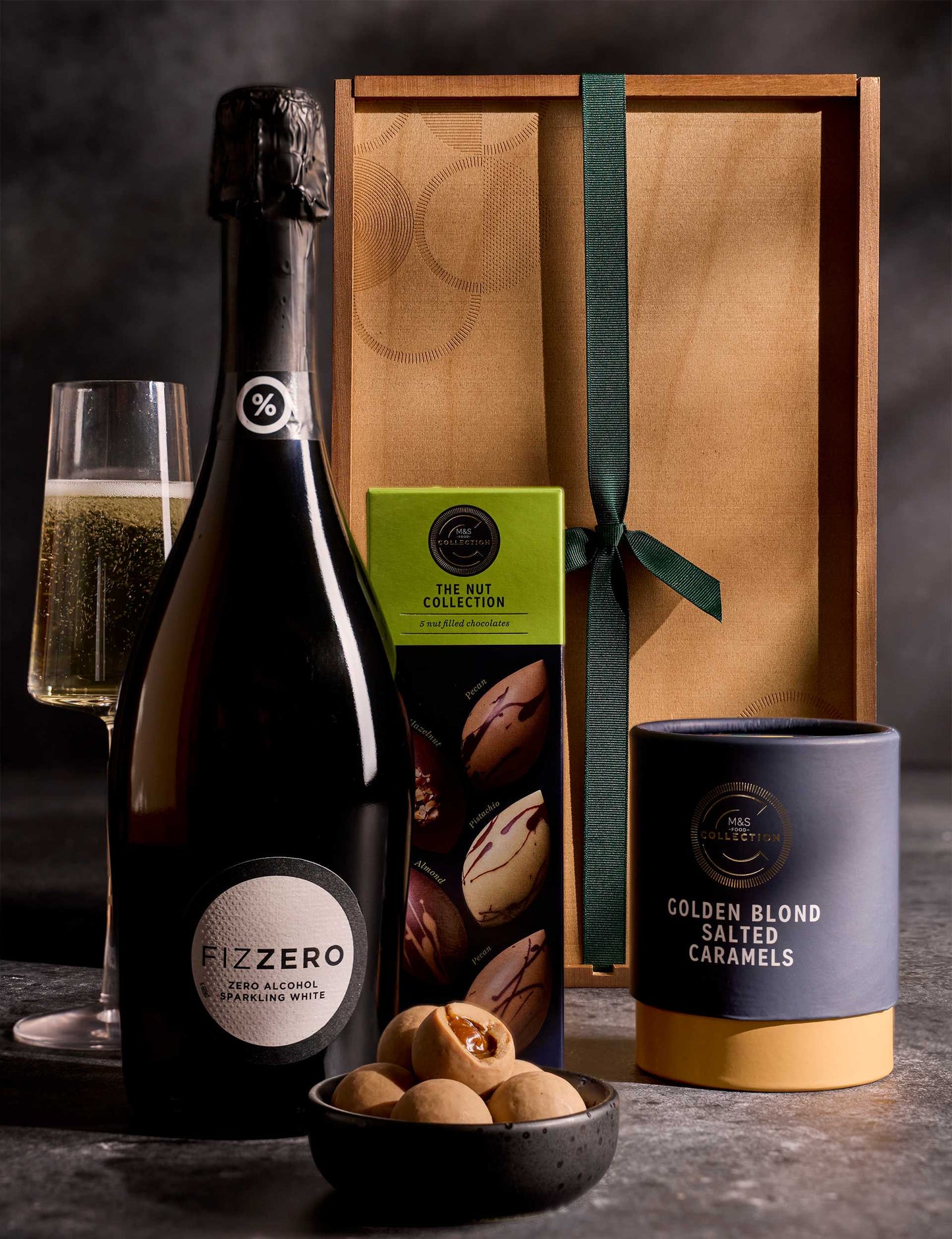 The Fizzero & Chocolate Gift Box - Chocolate Gifts Heaven