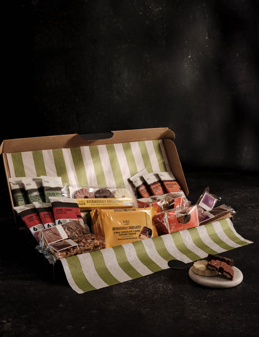 The Perfect Blend Coffee & Cake Letterbox Gift - Chocolate Gifts Heaven