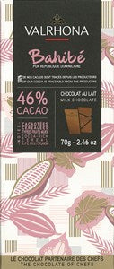 Valrhona Bahibe, 46% milk chocolate bar - Chocolate Gifts Heaven