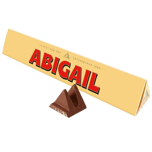 Toblerone Abigail chocolate Bar with Sleeve