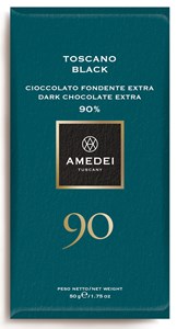 Toscano Black, 90% dark chocolate bar - Chocolate Gifts Heaven