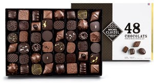 Cluizel, Milk & dark luxury chocolate gift box - Large 525g