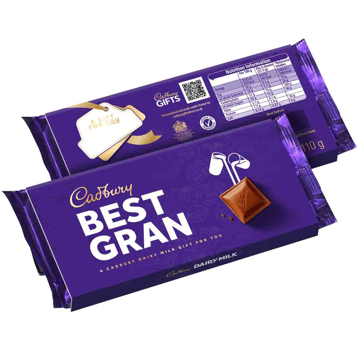 Cadbury Dairy Milk Best Gran Chocolate Bar with Sleeve 110g