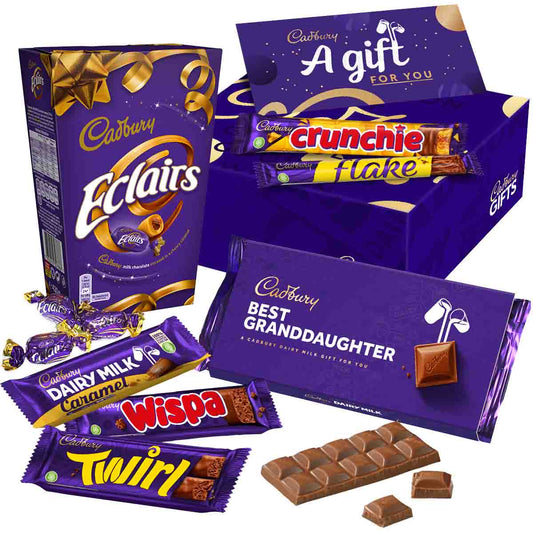 Cadbury Best Granddaughter Chocolate Gift - Chocolate Gifts Heaven