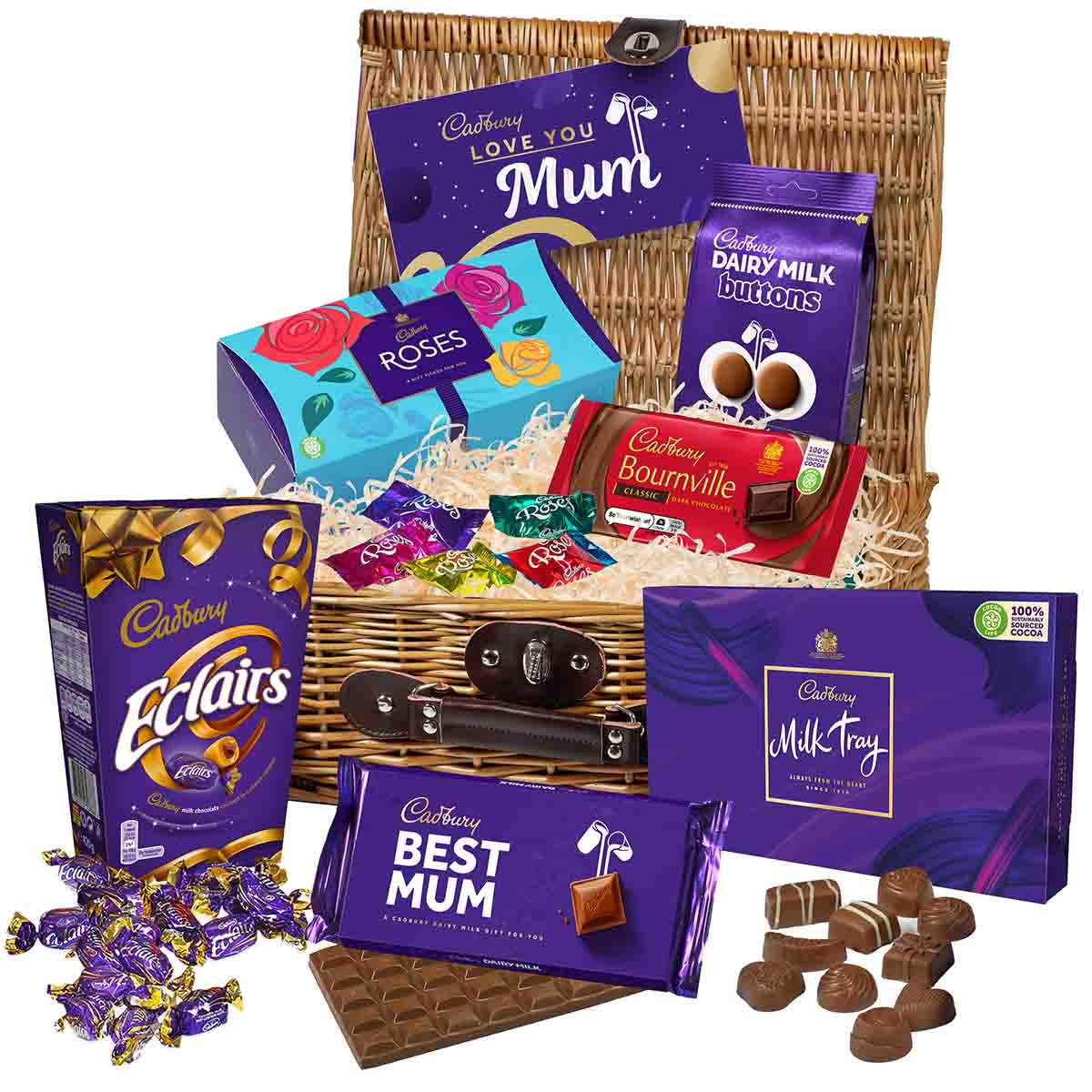 Cadbury Best Mum Chocolate Basket for Mother's Day