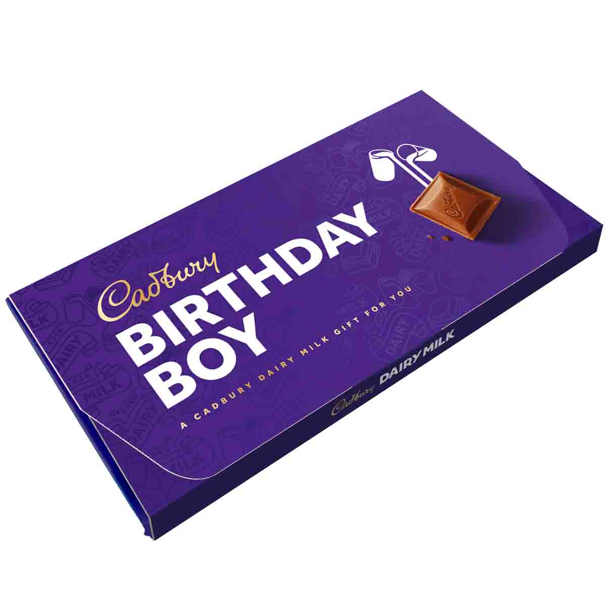Cadbury Dairy Milk Birthday Boy Chocolate Bar with Gift Envelope 110g