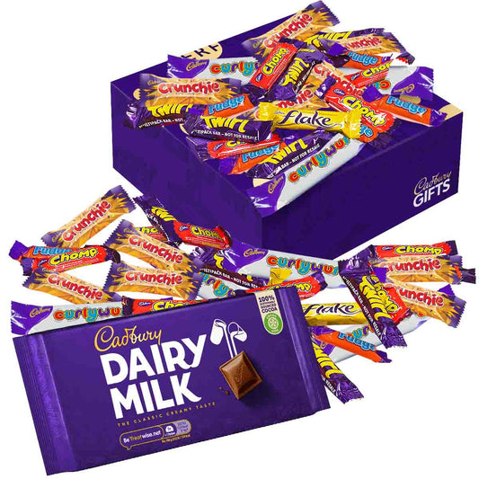 Cadbury Chocolate Treatsize Bonanza Box - Chocolate Gifts Heaven
