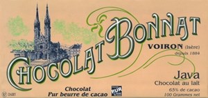 Bonnat, Java, 65% milk chocolate bar - Chocolate Gifts Heaven