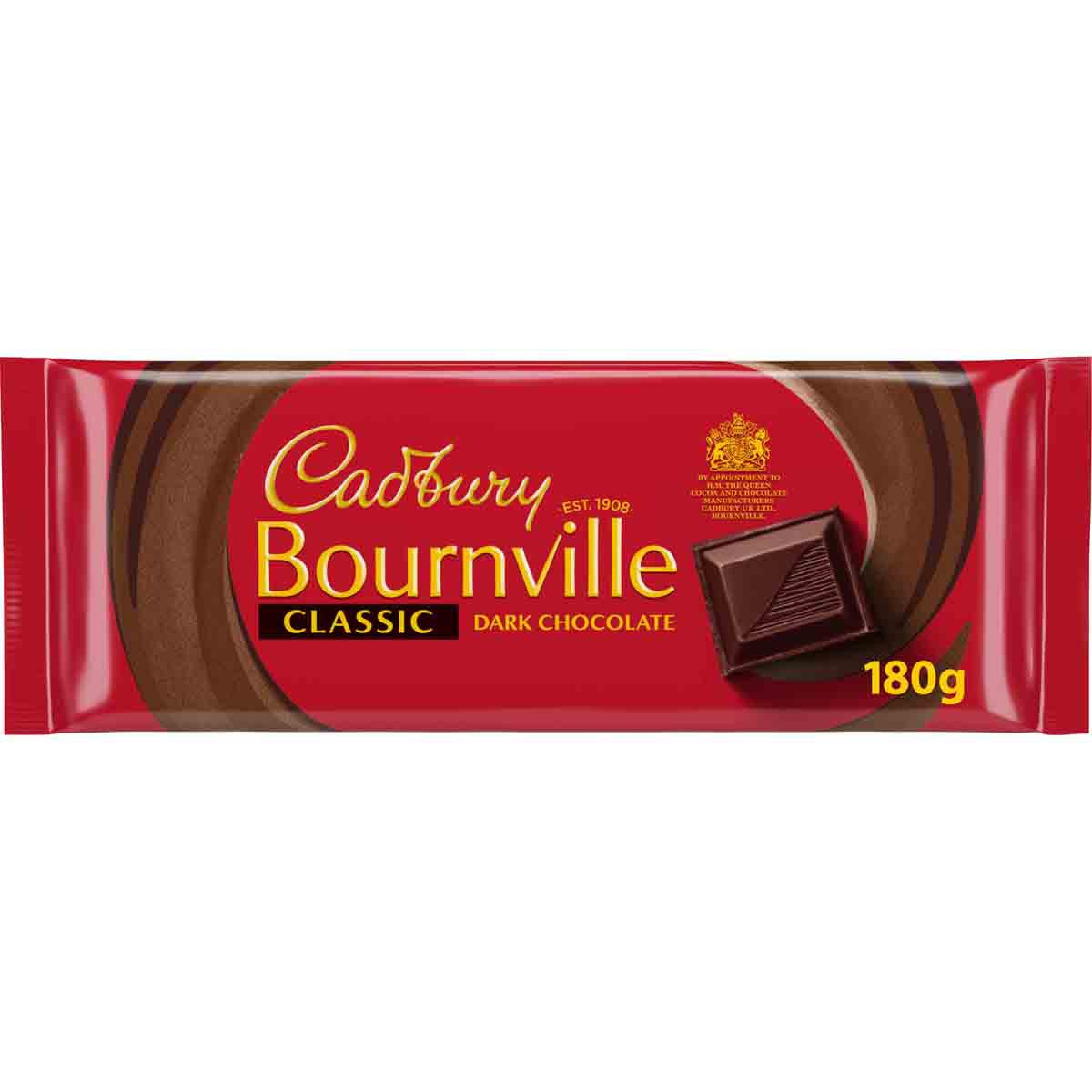 Cadbury Bournville Chocolate Bar 180g - Chocolate Gifts Heaven
