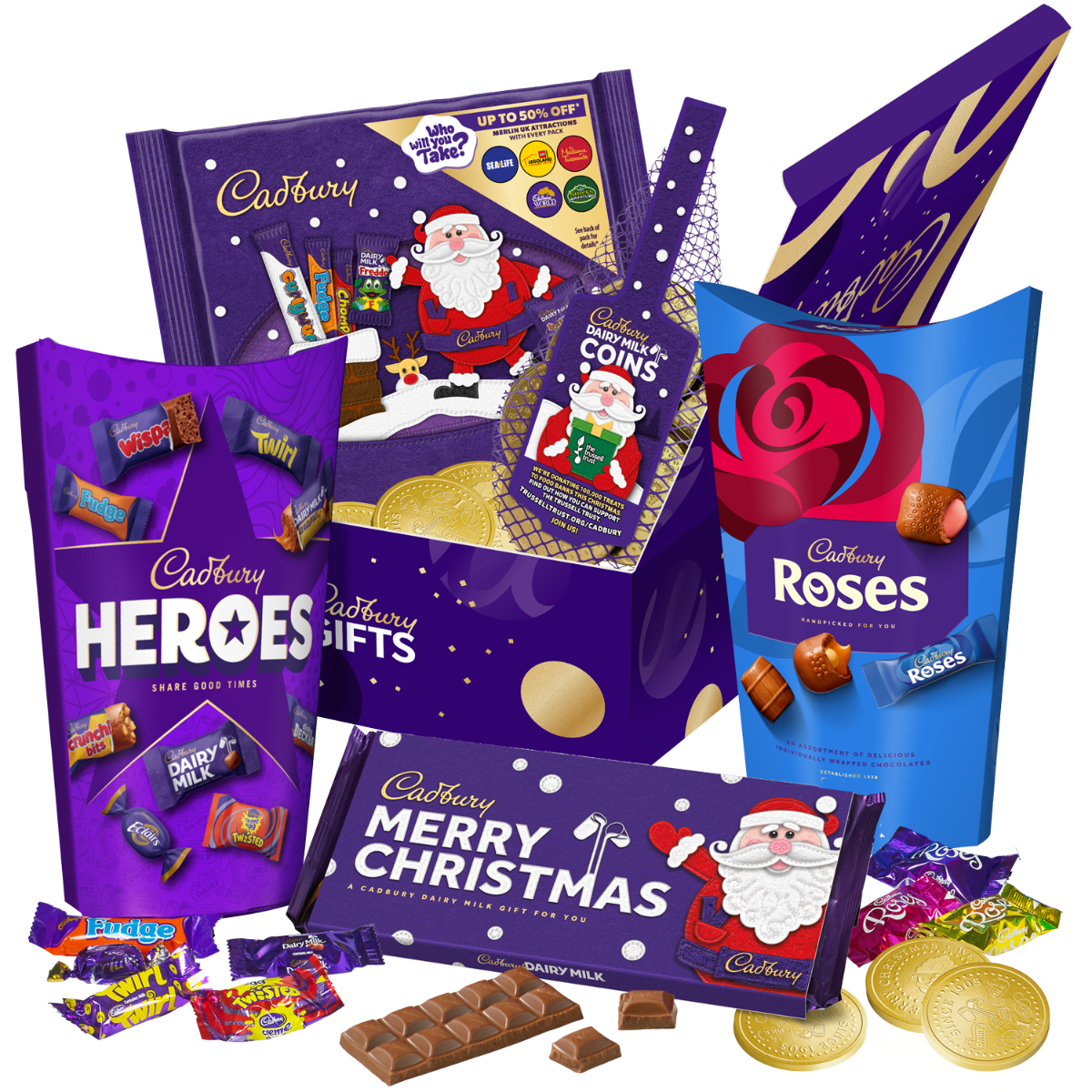 Secret Santa Christmas Chocolate Hamper