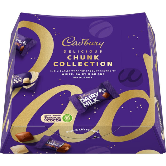 Cadbury Chunk Collection Gift Box 243g - Chocolate Gifts Heaven