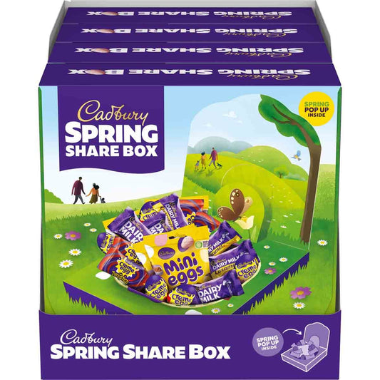 Cadbury Spring Share Chocolate Box (Box of 4) - Chocolate Gifts Heaven