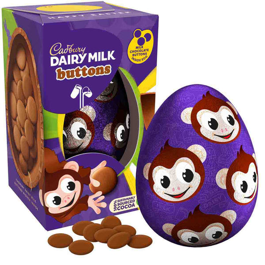 Cadbury Dairy Milk Chocolate Buttons Egg (98g) - Chocolate Gifts Heaven