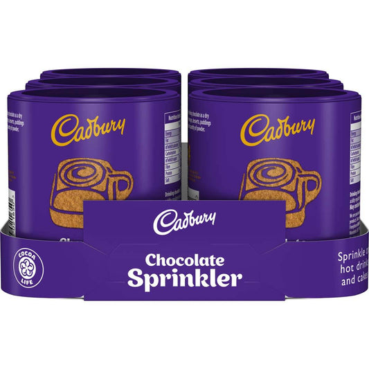Cadbury Chocolate Sprinkles 125g (Box of 6) - Chocolate Gifts Heaven