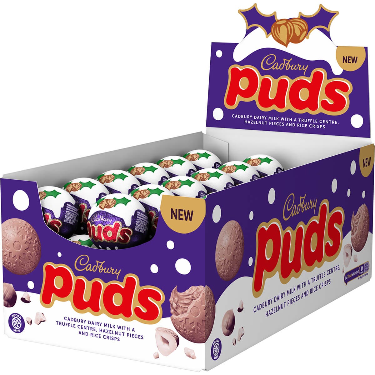 Cadbury Puds 35g (Box of 48) - Chocolate Gifts Heaven