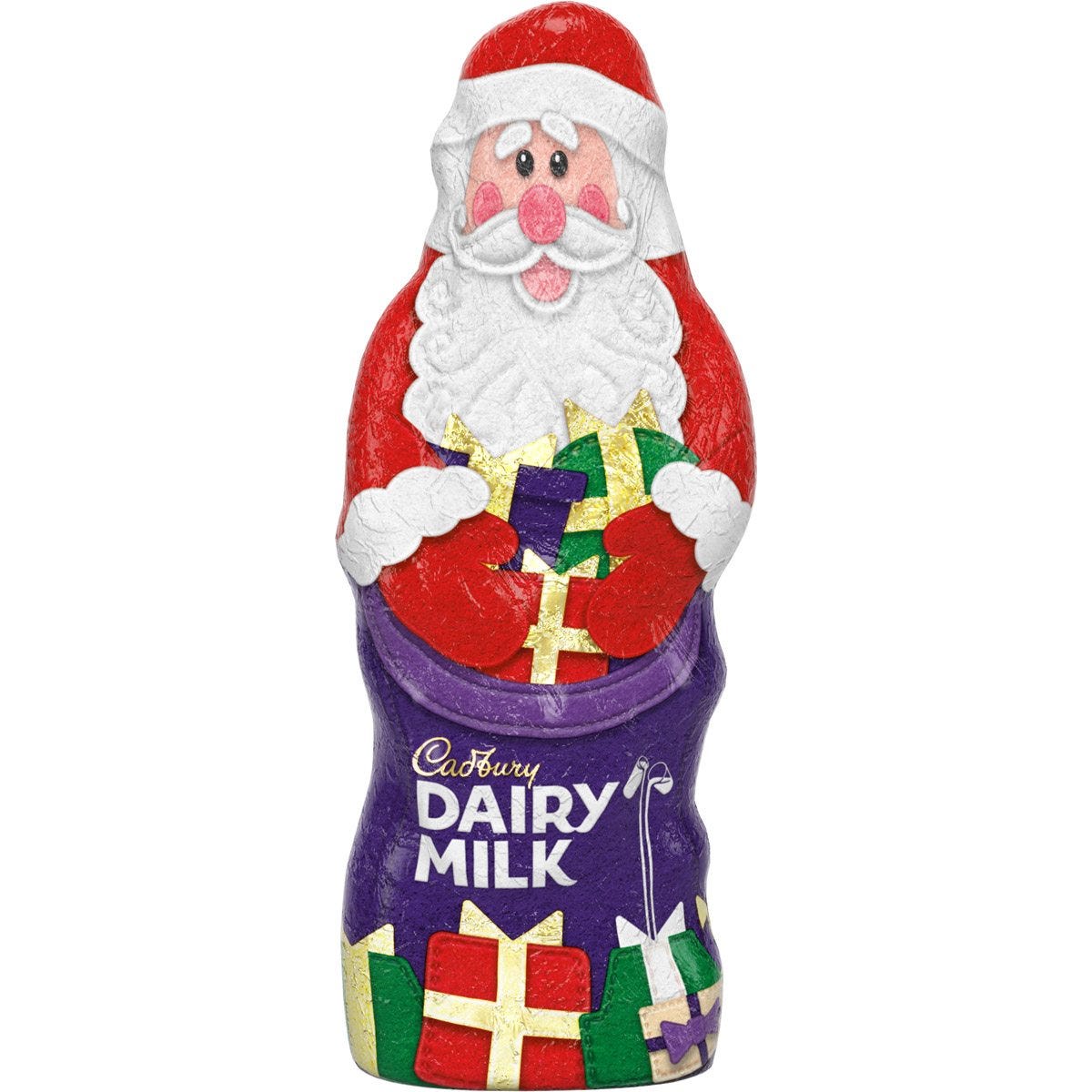 Cadbury Dairy Milk Hollow Chocolate Santa 100g - Chocolate Gifts Heaven