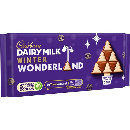 Dairy Milk Winter Edition 100g Bar (Box of 20) - Chocolate Gifts Heaven