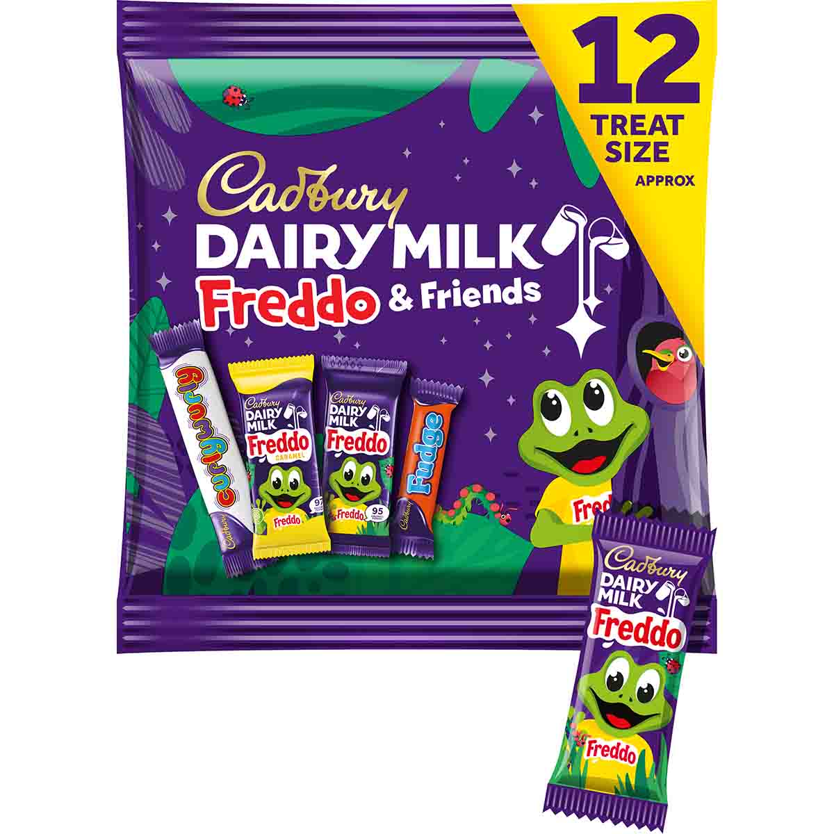 Cadbury Dairy Milk Freddo & Friends Treatsize Bag 191g