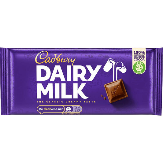 Cadbury Dairy Milk Bar 95g - Chocolate Gifts Heaven